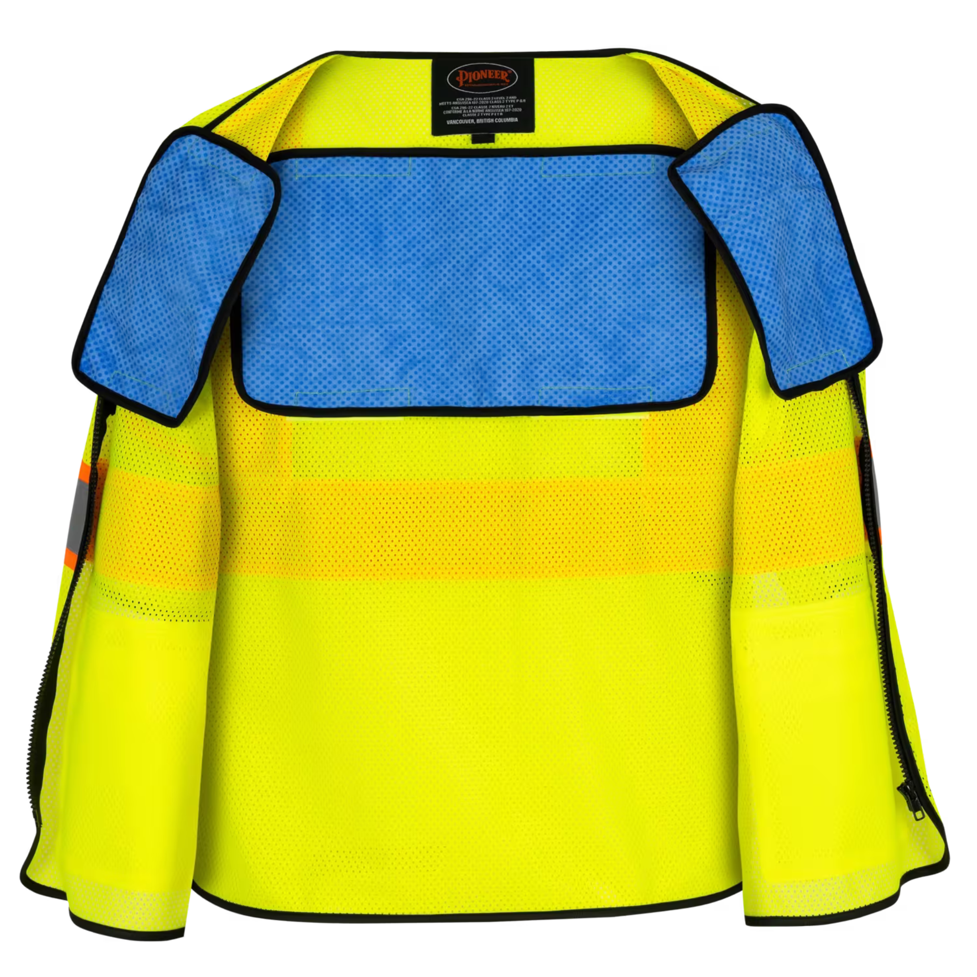 SureWerx Class 3 Short-Sleeved Safety Vest with Cooling Panels from GME Supply
